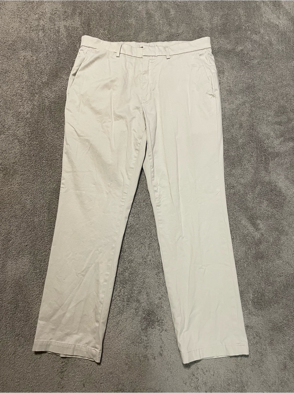 Duck Head Organic Cotton Chino Pants Men’s 34x30 Beige Khaki Preppy Classic Golf